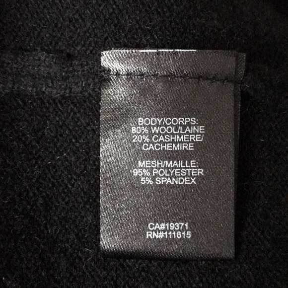 robbi & nikki knitted top w/ruffle Sz XS black - Picture 11 of 11